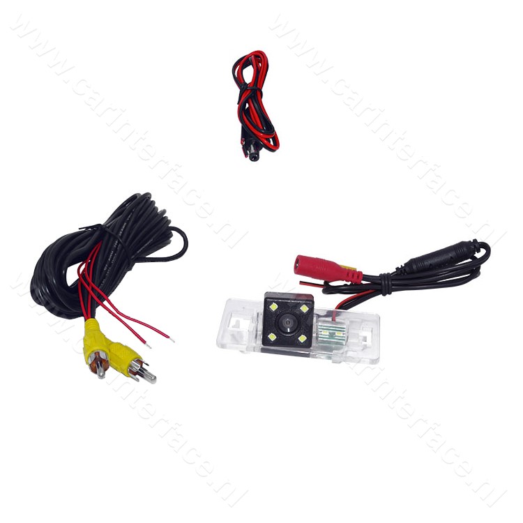 Achteruitrijcamera / Backup Camera met 4 LED lampen voor Audi A3, A4L, A5, TT, Q3 en Q5 Achteruitrijcamera / Backup Camera met 4 LED lampen voor Audi A3, A4L, A5, TT, Q3 en Q5