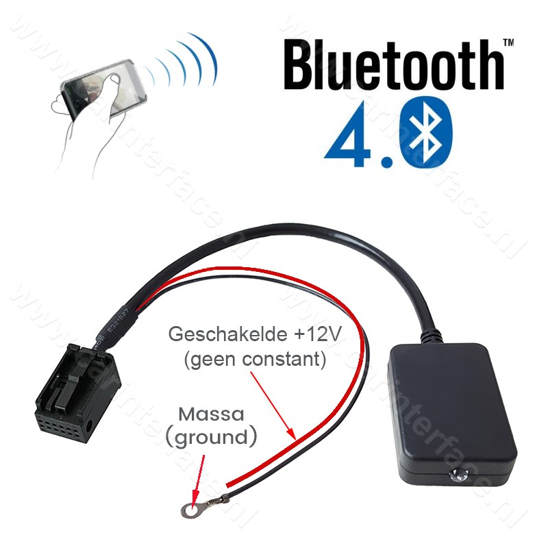 Bluetooth naar AUX streaming interface / adapter voor BMW E39, E53, E83, E85, E86, X3, X5, Z4 Bluetooth naar AUX streaming interface / adapter voor BMW E39, E53, E83, E85, E86, X3, X5, Z4