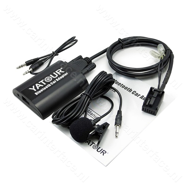 Yatour Bluetooth interface / audio adapter met AUX ingang voor Citroën autoradio's (YT-BTA-RD4) Yatour Bluetooth interface / audio adapter met AUX ingang voor Citroën autoradio's (YT-BTA-RD4)