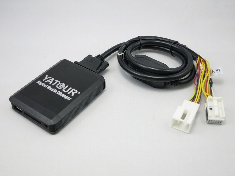VW12D Y-kabel voor het combineren van 12-pin Yatour met een externe CD-wisselaar VW12D Y-kabel voor het combineren van 12-pin Yatour met een externe CD-wisselaar