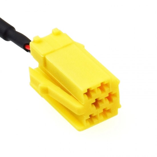 Interfaz/adaptador de kit manos libres para transmisión Bluetooth para autorradios Alfa Romeo, Fiat y Lancia, conector AUX de 6 pines