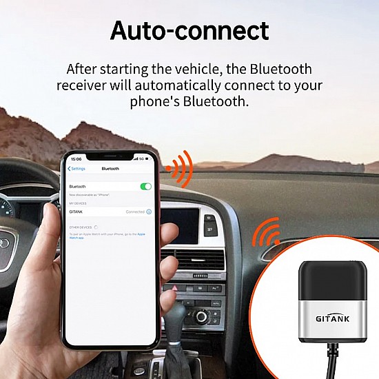 Bluetooh streaming adapter voor Audi MMI 3G met AMI  en VW MDI aansluiting