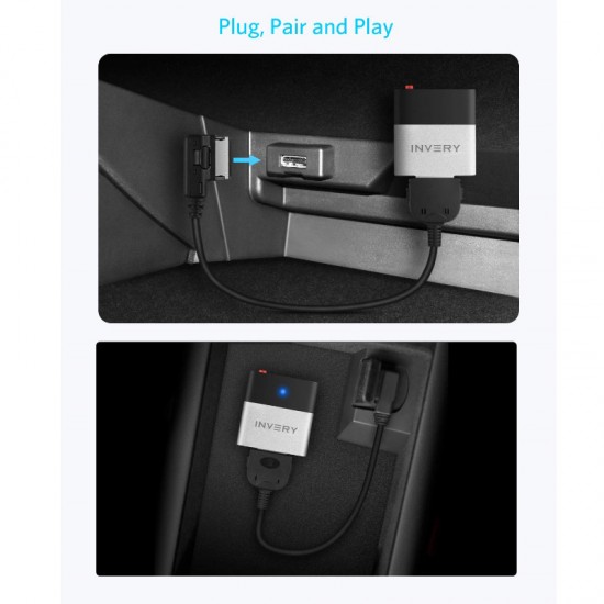 Bluetooh streaming adapter voor 2004-2009 Audi MMI 2G AMI, Spotify, Deezer Bluetooh streaming adapter voor 2004-2009 Audi MMI 2G AMI, Spotify, Deezer