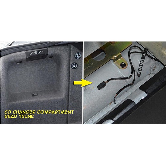 Bluetooth streaming interface / audio adapter for BMW car radios, 3+6 pin