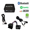 Bluetooth streamen + handsfree carkit interface / audio adapter voor 40-pin MINI R5X autoradio's Bluetooth streamen + handsfree carkit interface / audio adapter voor 40-pin MINI R5X autoradio's