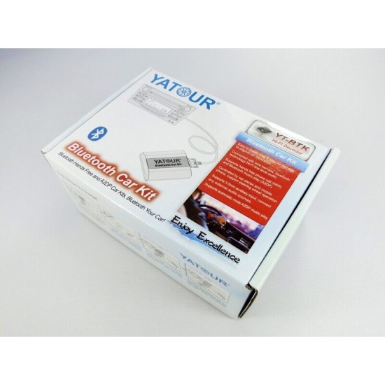 Interfaz Bluetooth Yatour / adaptador de audio con entrada AUX para radios de coche Peugeot (YT-BTK-RD4)