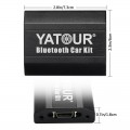 Interfaz Bluetooth Yatour / adaptador de audio con entrada AUX para radios de coche Peugeot (YT-BTK-RD4)