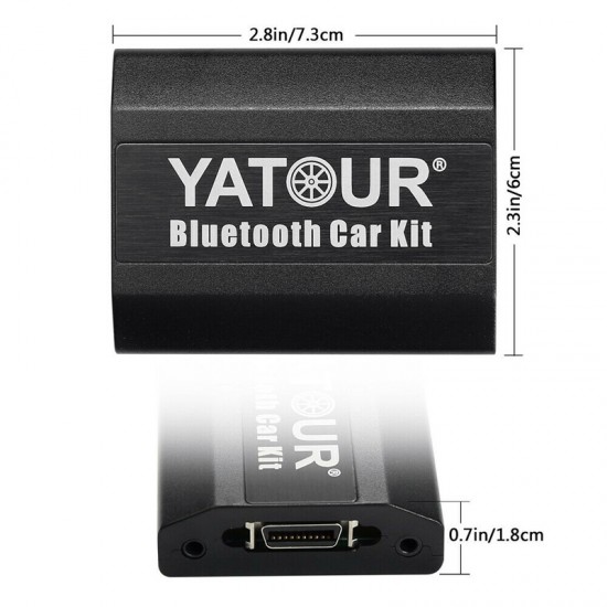 Interfaz Bluetooth Yatour / adaptador de audio con entrada AUX para radios de coche Peugeot (YT-BTK-RD4)