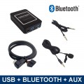 Bluetooth streamen + carkit / USB / AUX interface / audio adapter voor Suzuki en Subaru Clarion autoradio's Bluetooth streamen + carkit / USB / AUX interface / audio adapter voor Suzuki en Subaru Clarion autoradio's