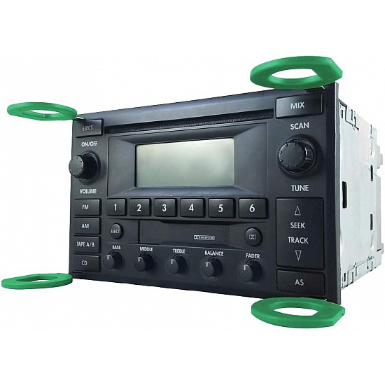 Llaves de desmontaje de radio, juego n.° 3 B, llaves de extracción de radio