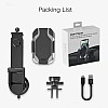 MANTSON CHQC universele telefoonhouder met draadloze Qi oplader MANTSON CHQC universele telefoonhouder met draadloze Qi oplader