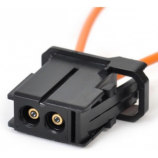 MOST female optic fiber loop connector Bypass MOST female optic fiber loop connector Bypass