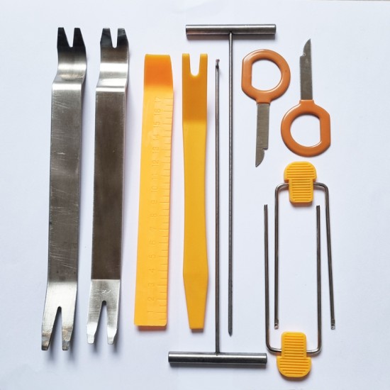 Herramienta para desmontar paneles de puertas, salpicadero, puertas, interiores, tapicería y molduras (WT04-T12B)