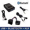 Bluetooth streamen + carkit / USB / AUX interface / audio adapter voor 40-pin BMW autoradio's Bluetooth streamen + carkit / USB / AUX interface / audio adapter voor 40-pin BMW autoradio's