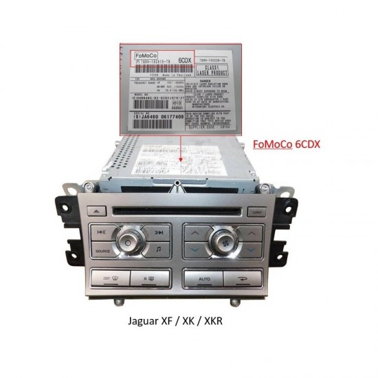 Interfaz/adaptador BLUETOOTH + USB + microSD + AUX para Jaguar XF, XK, XKR (MOST)