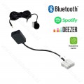 Bluetooth streaming + handsfree carkit adapter voor Mazda autoradio's met een 16-pin AUX-aansluiting Bluetooth streaming + handsfree carkit adapter voor Mazda autoradio's met een 16-pin AUX-aansluiting