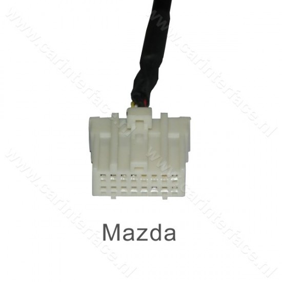 Bluetooth streamen + handsfree carkit interface / audio adapter voor Mazda autoradio's Bluetooth streamen + handsfree carkit interface / audio adapter voor Mazda autoradio's