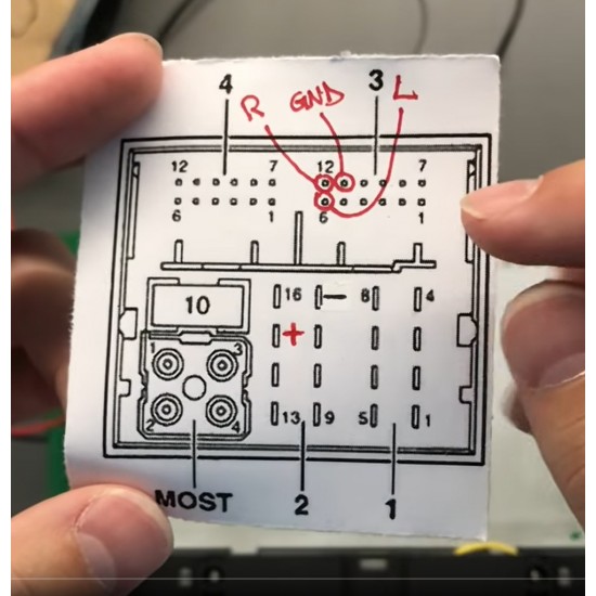 Adaptador de transmisión Bluetooth para Mercedes-Benz Comand APS NTG 2, Audio 20, Audio 50 APS