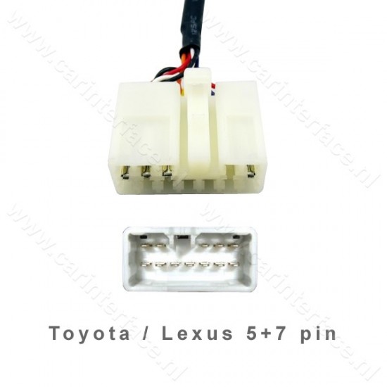 TOY1 cable for YTM06, YTM07 and YT-BTA versions of Yatour for Toyota and Lexus TOY1 cable for YTM06, YTM07 and YT-BTA versions of Yatour for Toyota and Lexus