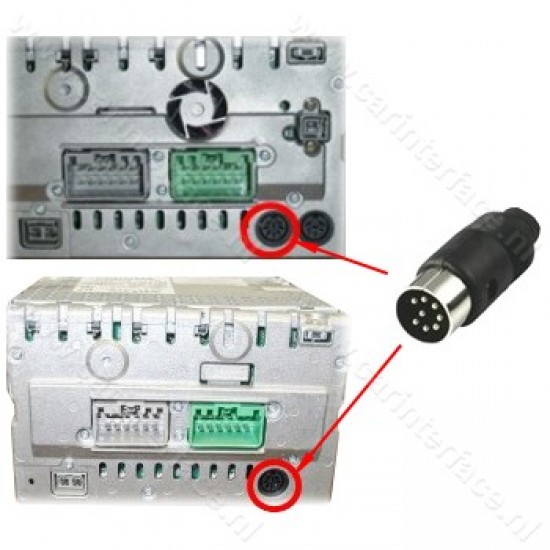 Bluetooth streaming interface / audio adapter voor VOLVO HU-serie autoradio Bluetooth streaming interface / audio adapter voor VOLVO HU-serie autoradio