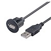 USB inbouw / opbouw connector met 2 meter kabel USB inbouw / opbouw connector met 2 meter kabel