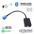 Bluetooth streaming interface / audio adapter for RD3 Citroën car radios, 8-pin connection