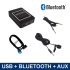 Bluetooth streaming + car kit / USB / AUX interface / audio adapter for Alfa Romeo car radios