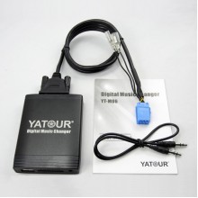 Yatour USB/SD/AUX IN MP3 interface for Smart, FIAT, Lancia car radios from the brand Grundig (YTM06-SMT)