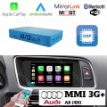 CarPlay & Android Auto / Mirrorlink DSP Interface for Audi Audi A8 (4H) 2010+ with MMI 3G and 3G+ (MOST)