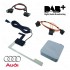 DAB / DAB+ radio, interface / adapter voor Audi MMI 2G Basic, High, 3G Basic, 3G en 3G+