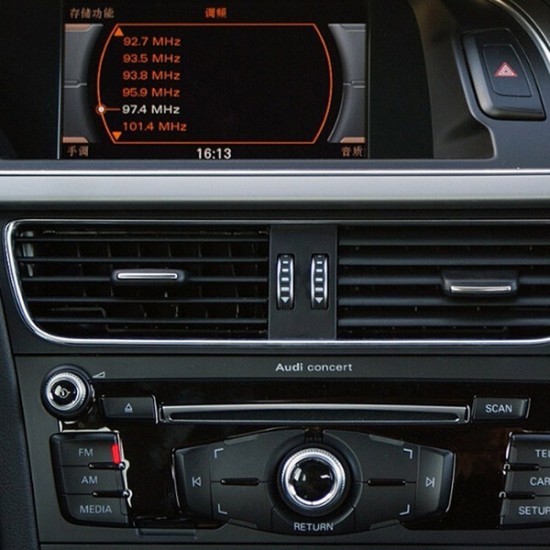 Bluetooth streaming + AUX interface for Audi Concert and Symphony non MMI radio, Spotify, Deezer