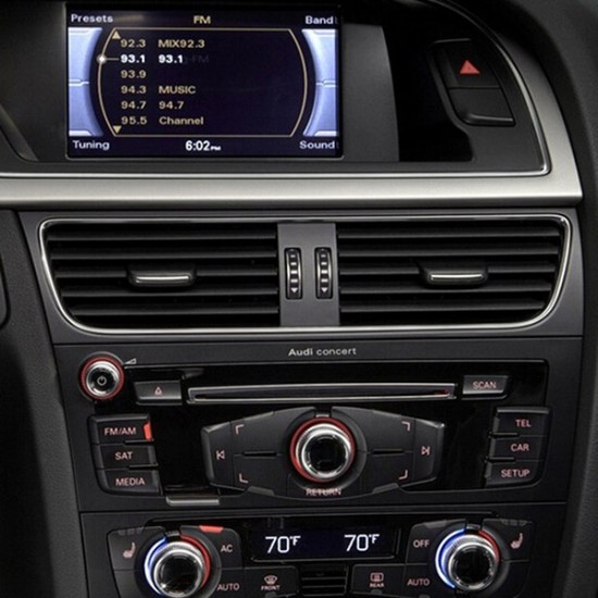 Bluetooth streaming + AUX interface for Audi Concert and Symphony non MMI radio, Spotify, Deezer