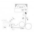 BLUETOOTH + USB + microSD + AUX interface / adapter for Jaguar XF, XK, XKR (MOST)