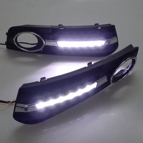 Daytime running lights for Audi A4 B8 2009, 2010, 2011, 2012 (LED DRL)