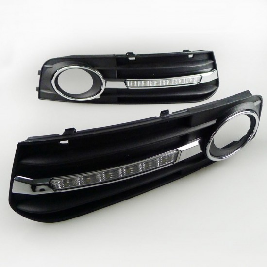 Daytime running lights for Audi A4 B8 2009, 2010, 2011, 2012 (LED DRL)