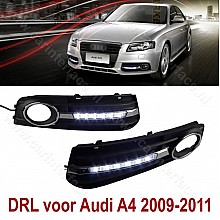 Dagrijverlichting voor Audi A4 B8 2009, 2010, 2011, 2012 (LED DRL)