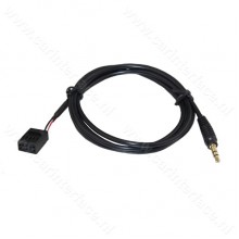 AUX cable for Business CD car radios from BMW E46 from 09-2002 with a 10-pin connection