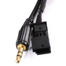 AUX kabel voor autoradio's / navigatiesystemen van BMW E46, E39, E53-X5 met een 3-pin audio aansluiting