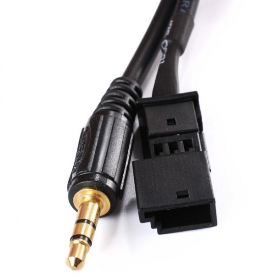 AUX kabel voor autoradio's / navigatiesystemen van BMW E46, E39, E53-X5 met een 3-pin audio aansluiting