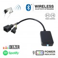 Bluetooth streaming interface / audio adapter for BMW car radios, 3+6 pin