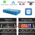 Apple CarPlay / Android Auto / Mirrorlink multimedia, camera MOST Interface for BMW NBT (ID4) (8.8"/10.25")