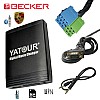Yatour USB/SD/AUX IN MP3 interface voor Becker en Porsche autoradio's (YTM06-BEK) Yatour USB/SD/AUX IN MP3 interface voor Becker en Porsche autoradio's (YTM06-BEK)