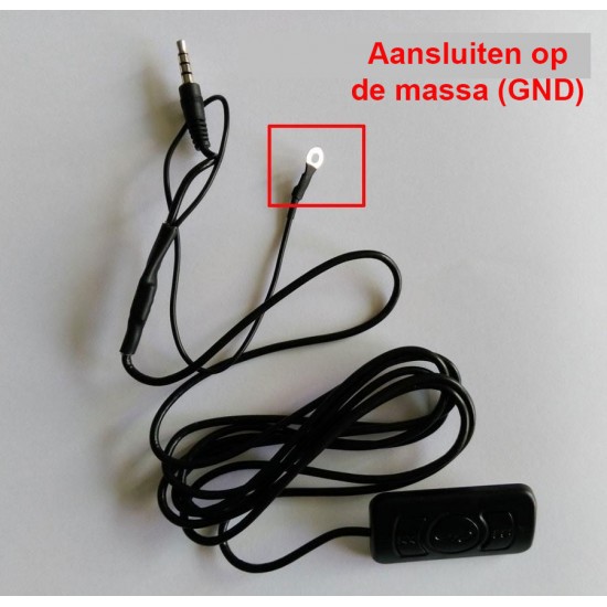 Remote control for Yatour YT-BTA interfaces (YT-BTA-REMO)