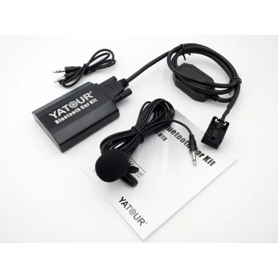 Yatour Bluetooth interface / audio adapter met AUX ingang voor Peugeot autoradio's (YT-BTK-RD4)