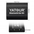Yatour Bluetooth interface / audio adapter met AUX ingang voor Peugeot autoradio's (YT-BTK-RD4)