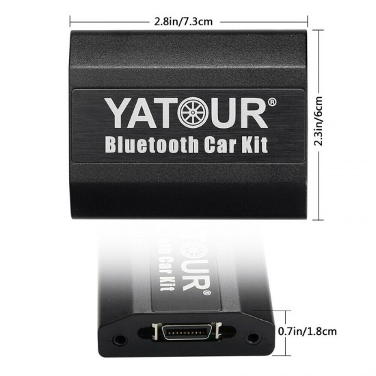 Yatour Bluetooth interface / audio adapter with AUX input for Citroën car radios (YT-BTK-RD4)
