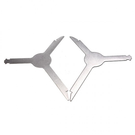 Unlocking tool removal bracket for VW Audi car radio removal bracket key
