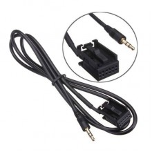 3.5mm AUX cable / audio adapter for Ford 6000CD radios, Focus, C-Max, Mondeo, S-Max, Transit, Fiesta, Fusion