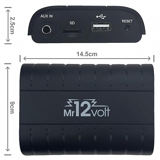 BLUETOOTH + USB + AUX IN interface / adapter voor Land Rover Freelander 2 en Range Rover (MOST)