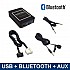 Bluetooth / USB / AUX interface / audio adapter for Suzuki car radios